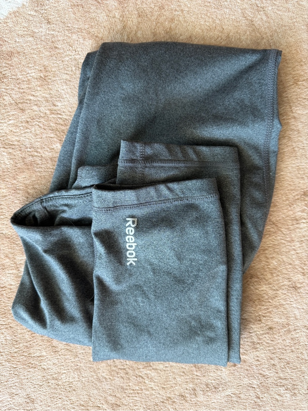 Reebok Dark Gray Performance Leggings